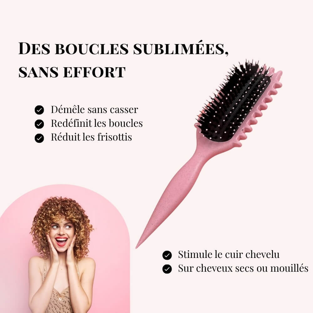 HavnBrush™ – Brosse coiffante pour volume et boucles définies