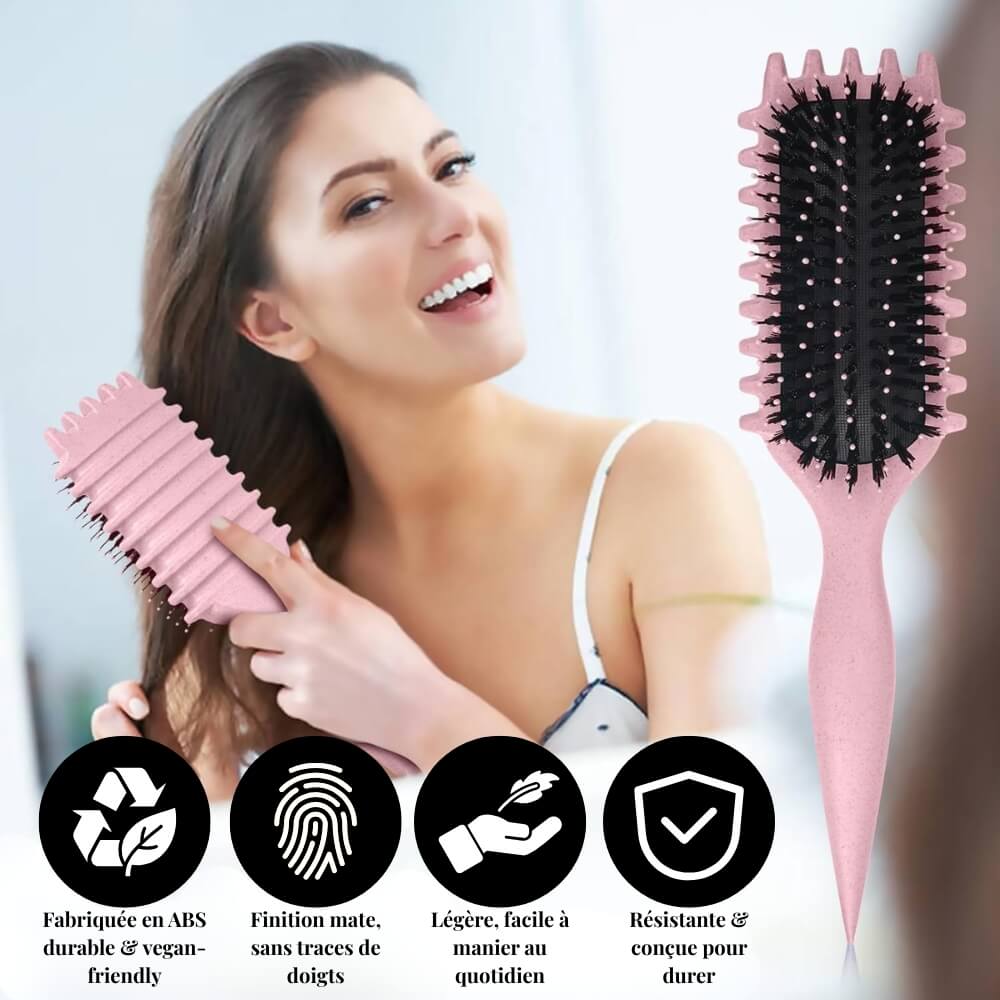 HavnBrush™ – Brosse coiffante pour volume et boucles définies