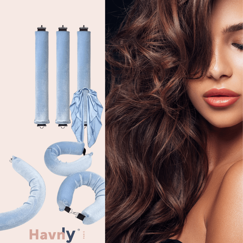 HavnCurl™ - Le secret pour un effet brushing et des boucles glamour sans chaleur !