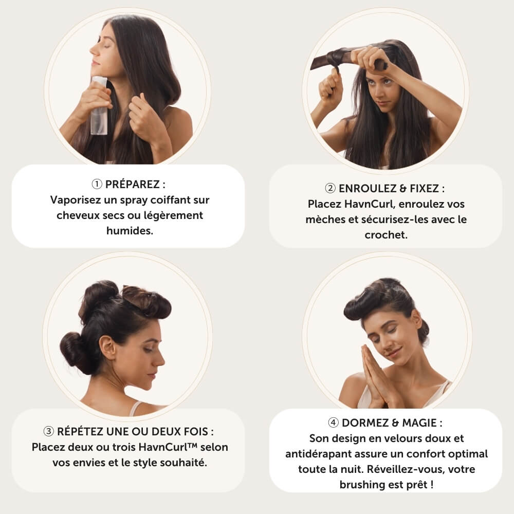 HavnCurl™ - Das Geheimnis für glamouröses Föhnen und Locken ohne Hitze!